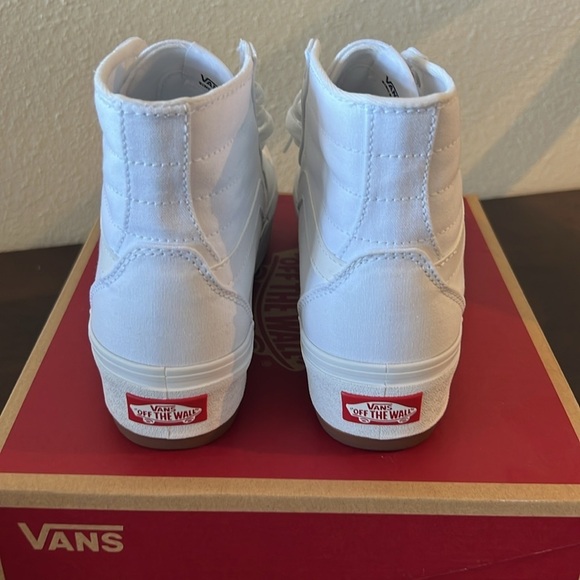 VANS WOMEN’S FILMORE HI PLATFORM ST SKATE SHOES EUC - Picture 6 of 12